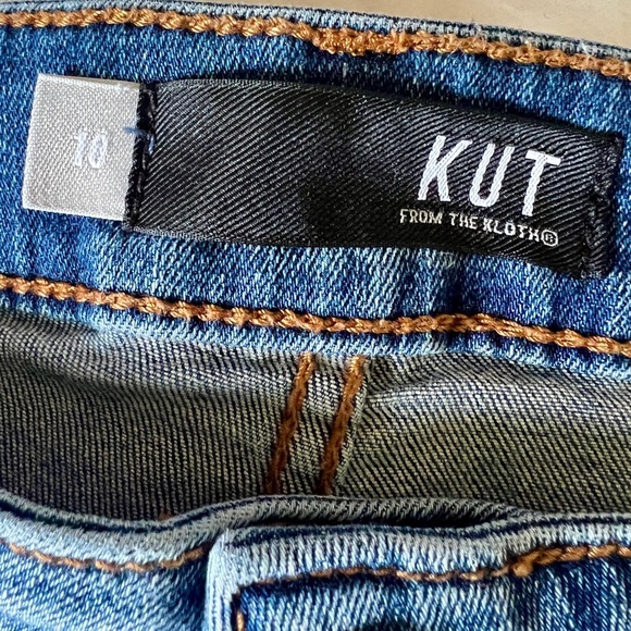 KUT from the Kloth Connie High Rise Ankle Skinny Jean - Size 10 (32") - Picture 7 of 11